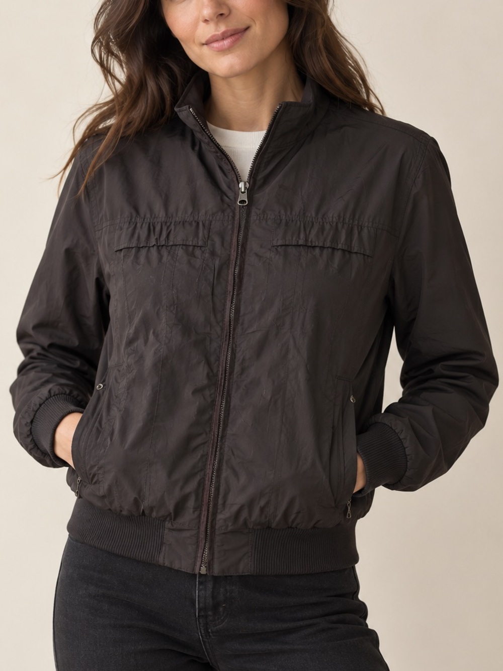 Cerruti 1881 Chocolate Brown Jacket Women's Sz. M